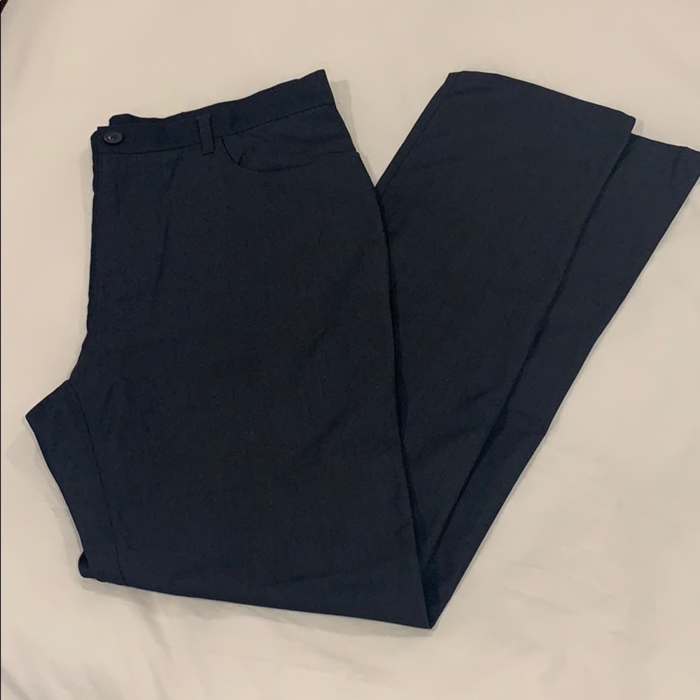 Men’s Slim Fit Dark Blue Pants - 34x32